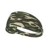 YYHWHJDE Elastic Unisex Sports Headband Moisture Wicking Athletic for Running, Working Out,Outdoor Sports Hardwoods Green Camo Prints, Black view 1