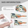 YYHWHJDE Elastic Unisex Sports Headband Moisture Wicking Athletic for Running, Working Out,Outdoor Sports Horses Running Art Printing, Black view 4