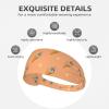 Elastic Unisex Sports Headband Moisture Wicking Athletic for Running, Working Out,Outdoor Sports Small Cone Prints view 3