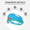 YYHWHJDE Elastic Unisex Sports Headband Moisture Wicking Athletic for Running, Working Out,Outdoor Sports Happy White Goose Prints, Black view 3