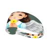 Elastic Unisex Sports Headband Moisture Wicking Athletic for Running, Working Out,Outdoor Sports Cute Little Angel Printing view 1