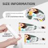 Elastic Unisex Sports Headband Moisture Wicking Athletic for Running, Working Out,Outdoor Sports Cute Little Angel Printing view 4