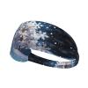 YYHWHJDE Elastic Unisex Sports Headband Moisture Wicking Athletic for Running, Working Out,Outdoor Sports Christmas Tree Snowflakes Picture, Black view 1