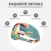 YYHWHJDE Elastic Unisex Sports Headband Moisture Wicking Athletic for Running, Working Out,Outdoor Sports Pretty Little Mushrooms Prints, Black view 3