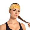 YYHWHJDE Elastic Unisex Sports Headband Moisture Wicking Athletic for Running, Working Out,Outdoor Sports Cute Cartoon Kitten Picture, Black view 2
