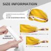 YYHWHJDE Elastic Unisex Sports Headband Moisture Wicking Athletic for Running, Working Out,Outdoor Sports Spain Flag Picture, Black view 4