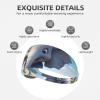 YYHWHJDE Elastic Unisex Sports Headband Moisture Wicking Athletic for Running, Working Out,Outdoor Sports Cartoon Elephant Picture, Black view 3