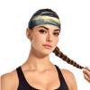YYHWHJDE Elastic Unisex Sports Headband Moisture Wicking Athletic for Running, Working Out,Outdoor Sports UFO Landing Picture, Black view 2
