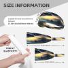 YYHWHJDE Elastic Unisex Sports Headband Moisture Wicking Athletic for Running, Working Out,Outdoor Sports UFO Landing Picture, Black view 4