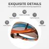 YYHWHJDE Elastic Unisex Sports Headband Moisture Wicking Athletic for Running, Working Out,Outdoor Sports Coconut Beach Sunset Hammock Picture, Black view 3
