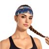 YYHWHJDE Elastic Unisex Sports Headband Moisture Wicking Athletic for Running, Working Out,Outdoor Sports New York Night View Printing, Black view 2