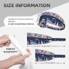YYHWHJDE Elastic Unisex Sports Headband Moisture Wicking Athletic for Running, Working Out,Outdoor Sports New York Night View Printing, Black view 4