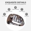YYHWHJDE Elastic Unisex Sports Headband Moisture Wicking Athletic for Running, Working Out,Outdoor Sports Deer Hunting Season Prints, Black view 3