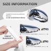 YYHWHJDE Elastic Unisex Sports Headband Moisture Wicking Athletic for Running, Working Out,Outdoor Sports Snowmobile Picture, Black view 4