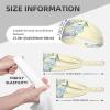 Elastic Unisex Sports Headband Moisture Wicking Athletic for Running, Working Out,Outdoor Sports Fresh Orchids Picture view 4