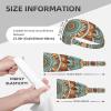 YYHWHJDE Elastic Unisex Sports Headband Moisture Wicking Athletic for Running, Working Out,Outdoor Sports Mandala Pattern Prints, Black view 4