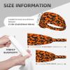 YYHWHJDE Elastic Unisex Sports Headband Moisture Wicking Athletic for Running, Working Out,Outdoor Sports Tiger Stripe camo Printing, Black view 4