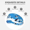 YYHWHJDE Elastic Unisex Sports Headband Moisture Wicking Athletic for Running, Working Out,Outdoor Sports Penguins on The Iceberg Printing, Black view 3