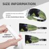 YYHWHJDE Elastic Unisex Sports Headband Moisture Wicking Athletic for Running, Working Out,Outdoor Sports Walking Black Bear Prints view 4