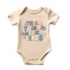 Thick Thighs American Vibes Funny Baby Bodysuit for 4th of July USA Independence Day Shirts Patriotic Tops for Family and Kids Unisex (Thick Thighs) view 1