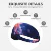 YYHWHJDE Elastic unisex sports headband Moisture Wicking Athletic for Running, Working Out,Outdoor sports Jellyfish Pattern, Black view 3