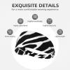 YYHWHJDE Elastic Unisex Sports Headband Moisture Wicking Athletic for Running, Working Out,Outdoor Sports Black and White Leather Printing Prints view 3