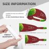 YYHWHJDE Elastic Unisex Sports Headband Moisture Wicking Athletic for Running, Working Out,Outdoor Sports Big Eye Watermelon Prints, Black view 4