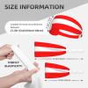 Elastic Unisex Sports Headband Moisture Wicking Athletic for Running, Working Out,Outdoor Sports Denmark Danish Flag Printing view 4