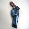 Azula Custom Leather Strong Side Outdoor Gun Belt Holster for Taurus Tracker 4" Revolver Black Right Hand view 1
