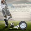 Ball Pressure Gauge, Stainless Steel Air Pressure Barometer Tool for Basketball Football Volleyball view 2