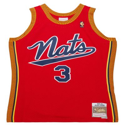 Mitchell & Ness Allen Iverson Philadelphia 76ers HWC 2004-05 Mens Swingman Jersey (US, Alpha, Large, Regular, Regular, Polyester) Red