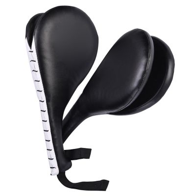 Bnineteenteam 2 Pack Taekwondo Kick Pads, Striking Pad Target Karate Kicking Target for Kids Youth Adult Black
