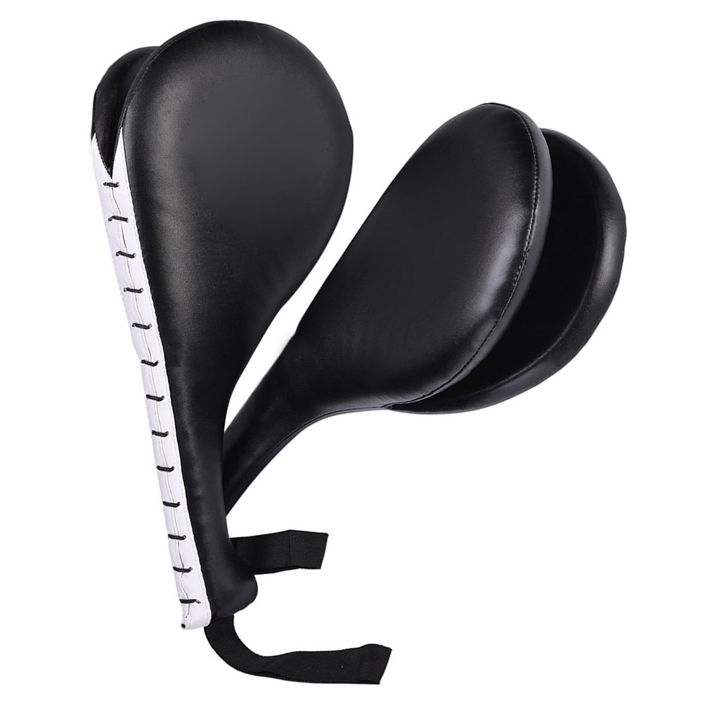 Bnineteenteam 2 Pack Taekwondo Kick Pads, Striking Pad Target Karate Kicking Target for Kids Youth Adult Black