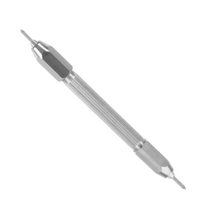 Happyyami Badminton Racket Nail Setter Tool Dual Fixing Device for Single Hole Rackets