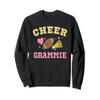 Cheer Grammie Heart Fan Cheerleader Cheerleading Football Sweatshirt view 1