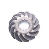 OVERSEE 3H8-64020 Pinion Gear For Tohatsu Outboard Motor 4T 9.9HP 18HP Pinion 13T 3H8-64020-0, metallochrome view 1