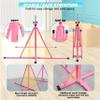 FC FUNCHEER Foldable Gymnastics Bar,5FT Horizontal bar,Adjustable Kids Training bar for Kids Ages 3-15,Kids Gymnastics bar,Triangle Stable Structure-Gym Equipment for Home view 4
