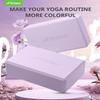 Trideer Yoga Block, Soft Non-Slip Surface Premium Foam Blocks, Supportive, Lightweight, Odor Resistant, Yoga Accessories for Pilates Meditation General Fitness Stretching Toning (Lavender-2 Pack) view 2