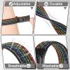 VNDAPT 4 Pack Nylon Watch Bands Compatible with Fitbit Charge 6/Fitbit Charge 5, Adjustable Breathable Replacement Nylon Wristband Fitbit Charge 5 Charge 6 Sport Strap for Women Men view 3