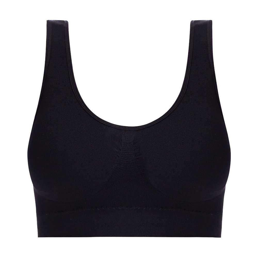 Akklian Yoga Sports Bra Soft Comfy Strecth Workout Underwear Traceless Smooth Breathable Tank Vest with Chest Pad Bra Push Up