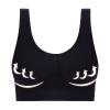 Akklian Yoga Sports Bra Soft Comfy Strecth Workout Underwear Traceless Smooth Breathable Tank Vest with Chest Pad Bra Push Up view 3