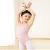 DanceDaily Toddler Girls Pink Ballet Leotard Double Camisole Dance Bodysuit for Gymnastics, Skating, Stage Performance view 3
