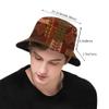Bucket Hat Geometric in African Ethnic Style Fisherman Hat for Women Men, African Summer Outdoor Beach Hat Packable Sun Cap for Travel Hiking view 3