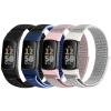 VNDAPT 4 Pack Nylon Watch Bands Compatible with Fitbit Charge 6/Fitbit Charge 5, Adjustable Breathable Replacement Nylon Wristband Fitbit Charge 5 Charge 6 Sport Strap for Women Men view 1