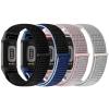 VNDAPT 4 Pack Nylon Watch Bands Compatible with Fitbit Charge 6/Fitbit Charge 5, Adjustable Breathable Replacement Nylon Wristband Fitbit Charge 5 Charge 6 Sport Strap for Women Men view 2