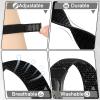 VNDAPT 4 Pack Nylon Watch Bands Compatible with Fitbit Charge 6/Fitbit Charge 5, Adjustable Breathable Replacement Nylon Wristband Fitbit Charge 5 Charge 6 Sport Strap for Women Men view 3