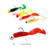 20pcs Soft Fishing Lures with 0.12oz Angler's Lead Fishing Hooks, Swim Baits, Fishing Bait for Bass Fishing, Trout Crappie Fishing, Fishing Kit for Freshwater and Saltwater view 3