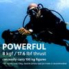 LEFEET S1 PRO Underwater Scooter | High-Performance Modular Sea Scooter, Max Speed6.48 km/h, with Action Camera Mount40M Depth Suitable for Water Sports Diving, Snorkeling, Pool and Freediving view 3