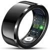 Smart Rings for Men Health Ring Heart Rate Monitor Sleep Monitor Smart Fitness Tracker Rings for Women Gesture Control Photography Pedometer Step Counter Waterproof Compatible with iOS Android Phones view 1