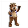 Cute Bear Mascot Costume Adult Size for Men & Women with Built-in Fan Inside the Head view 1